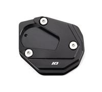 Ingrandisci il treppiede Piastra Allargata Per Supporto Laterale Del Piede Del Telaio Per Moto Per K&awasaki Per Ninja ZX6R ZX10R ZX-6R ZX-10R Zx6r Zx10r 2017-2025(Black-A)