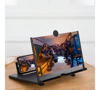 Ingranditore dello schermo del telefono cellulare 3D HD con supporto, schermo ingrandito per guardare film e video, adatto per tutti gli smartphone nero,rosso,1 pezzo bianco,1 pezzo nero,14 pollici - 