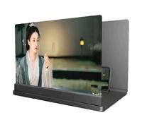 Ingranditore Dello Schermo Del Telefono Cellulare, Amplificatore Dello Schermo HD, Espansore Dello Schermo 3D For Video E Film, Lente Ingrandimento Smartphone For Tutti I Telefoni Cellulari(Black,26in