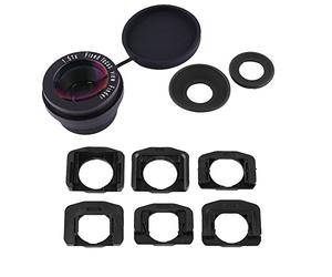Ingranditore oculare con mirino a fuoco fisso 1,5x per fotocamera DSLR, oculari resistenti con 6 basi di montaggio, distanza di riposo dell’occhio di 15 mm per chi porta gli