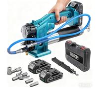 Ingrassatore a Batteria Kit Pistola Grasso ad Alte Prestazioni da 10000 PSI e