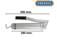 Ingrassatore a leva manuale professionale a cartuccia grasso 400 g