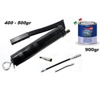 INGRASSATORE MANUALE 400 - 500gr 2 TUBI E TESTINE + GRASSO AL RAME 900gr
