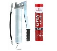 INGRASSATORE MANUALE PRESSOL 500 ml PER CARTUCCE CALAMITTE + GRASSO