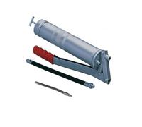 INGRASSATORE POMPA MANUALE PER GRASSO PISTOLA INGRASSAGGIO 500ML TUBO FLESSIBILE