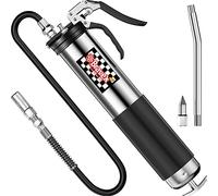 Ingrassatore professionale resistente con impugnatura a pistola, 6000 psi, con tubo flessibile da 45,7 cm