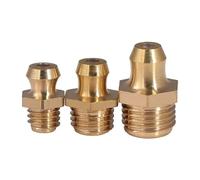 Ingrassatori Raccordo dritto for ingrassatore in ottone(2PCS_M6X1)