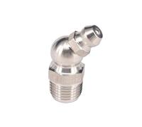 Ingrassatori Raccordo for ingrassatore in acciaio inossidabile da 1/8" BSPP maschio a 45 gradi for raccordi di ingrassaggio for macchine utensili