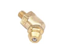 Ingrassatori Raccordo for nipplo di ingrassaggio in ottone a 45 gradi M4, metrico, maschio, 10 pezzi, for pistola for ingrassaggio, accessori for macchine utensili