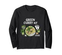 Ingredienti del pasto Tailandese del Cibo del Kit del Curry Verde Maglia a Manica