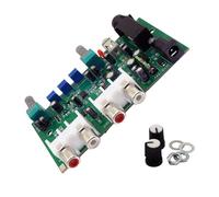 Ingresso audio Ducking Controller Mixing Board Segnali Mixer Diminuisce la Musica durante il Discorso per Clear Broadcast Auto Mute