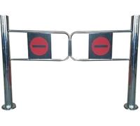 Ingresso automatico al mercato a porta singola adatto a biblioteche e negozi panoramici