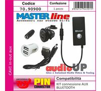 INGRESSO AUX CON RICEVUTORE BLUETOOTH MULTIMARCHE E MULTIMODELLO
