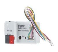 Ingresso binario 4f KNX Secure, UP TYBS704A | Hager | TYBS704A | TYBS704A | Ingresso binario sistema bus