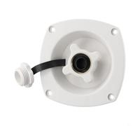 Ingresso dell'acqua con regolatore di pressione e valvola di ritegno integrata per un approvvigionamento idrico sicuro per applicazioni di roulotte, camper, barche, limita la pressione a 45 PSI