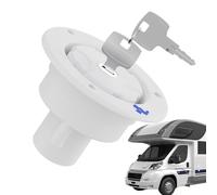 Ingresso per boccaporto 'acqua per | Valvola di ingresso 'acqua per con chiavi | Coperchio di riempimento di ricambio per rimorchio resistente alla temperatura per camion