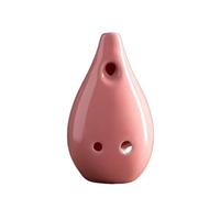 Ingresso Per Studio Autonomo Per Principianti Xun In Ceramica Con Sintonizzazione C, Professionista A 10 Buche Che Suona Uno Strumento Musicale Etnico Xun Antico A Dieci Buche (Color : Pink)