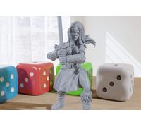 Ingrid - 3D Stampato Minifigure - Proxy Minis per Dnd , Baldurs Gate,