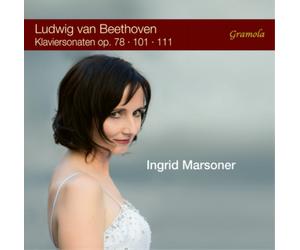Ingrid Marsoner Ludwig Van Beethoven: Klaviersonaten Op. 78/101/111 (CD) Album
