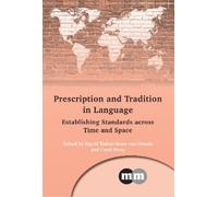 Ingrid Tieken-Boon van Os Prescription and Tradition in Lang (Copertina rigida)
