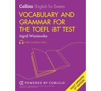 Ingrid Wisniewska Vocabulary and Grammar for the TOEFL iBT® Test (Tascabile)