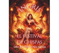 Ingris: El Festival de Chispas: Libro de colorear para adultos con hadas y mundos mágicos