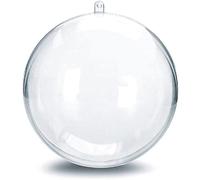 INGROCART SRL Natale Sfera Sfere Pallina PLEXIGLASS 4 cm diam 10 Pezzi BOMBONIERE Gadgets