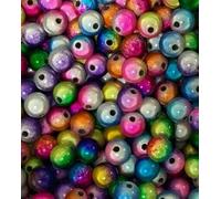 Ingrosso 400 Pezzi pangaeawalker AAA Double-Coloured Rotondo Miracle Perline Di