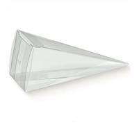 Ingrosso e Risparmio 12 Coni in PVC Trasparente portaconfetti/portariso economici Fai da Te Idee Originali confettata Matrimonio (Senza confezionamento)