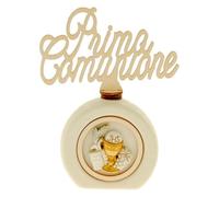 Ingrosso e Risparmio Bomboniera Comunione 1 pz Profumatore con Diffusore in Legno Scritta Prima Comunione con Simboli Sacri Ideale Bambino Bambina