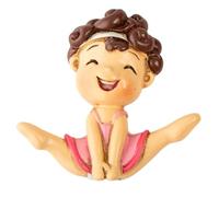 Ingrosso e Risparmio Bomboniere Battesimo 12PZ Calamita Ballerina Ginnasta Segnaposto Sacchetto Femmina Bimba Tema Danza Compleanno Portaconfetti