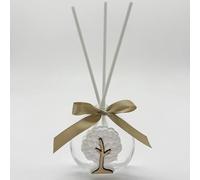 Ingrosso e Risparmio Bomboniere Battesimo 6PZ Profumatore Ambiente Gessetto Albero della Vita Comunione Cresima Matrimonio Anniversario Promessa Forma Idee Regalo Complete Originali Economiche