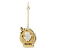 Ingrosso e Risparmio Bomboniere Comunione 12 pz Appendino in Legno con Scritta Comunione e Gessetto Simboli Sacri Calice e Ostia Pane Bambina Confettata Bambino Segnaposto Bimba Bimbo