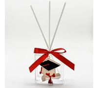 Ingrosso e Risparmio Bomboniere Laurea 6PZ Profumatore Ambiente con Applicazione Toccoe Pergamena Idee Regalo Complete Originali Economiche