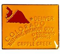 Ingrosso Lotto Di 50 Colorado Smalto Stato Mappa Cappello Risvolto Pin (Ace -