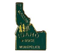 Ingrosso Lotto Di 50 Idaho Smalto Stato Mappa Cappello Risvolto Pin (Ace - 613)