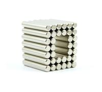 Ingrosso Pks N42 4mm Diametro X 25mm Forte Sottile Neodimio Asta / Disco Magneti