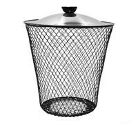 Inground - Compostiera in metallo con coperchi, per il riciclaggio dei rifiuti alimentari, design per la ventilazione dei letti da giardino (1 set)
