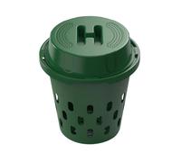 Inground Worm Composter, Ventilated Compost Bin, Garden Composting Bin, Eco Friendly Design, Backyard Accessory with Easy Setup, Composting Tool for Raised Bed Vegetable Plot Farm Gardeners