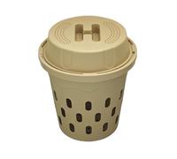 inground worm composter | with ventilation holes | inground compost bin for garden | for backyard park raised bed vegetable plot nursery farm beginners professionals gardeners
