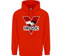 Ingsoc George Orwell Socialismo Inglese 1994 Felpa