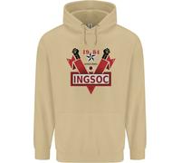 Ingsoc George Orwell Socialismo Inglese 1994 Felpa