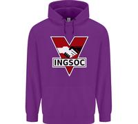 Ingsoc George Orwell Socialismo Inglese 1994 Felpa