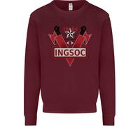 INGSOC George Orwell Socialismo Inglese 1994 Uomo Felpa Maglione