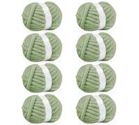inhand, Coperta natalizia verde chiaro per divano, regalo per donne, morbida coperta lavorata a maglia, decorazione per la casa, coperta leggera e traspirante, in tessuto caldo, decorativa, 127 x