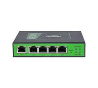 InHand Networks IR305 Industriale IoT LTE 4G VPN Router, Wi-Fi, 5 porte Ethernet, Dual Sim Unlocked, Wan FAILOVER, Serial Porte,IO Porte Modem, Backup Link, Mu-MIMO, Cloud Gestito (RS232&RS485 Porte)