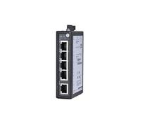 InHand Networks ISE2005D Switch Ethernet Industriale 5 Porte 10/100 Mbps, Switch di Rete Non Gestito per Guida DIN, Ultra Compatto, da -40°C a +75°C, Certificato CE/UL (Morsettiera Inclusa)