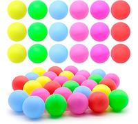 INHEMING 30 Pezzi Palline da Ping Pong Colorate in Plastica,Palline da Tennis Tavolo da 40 mm Diametro
