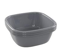 Inhouse Bacinella Piccola Plastica, Bacinella Bucato, 3 Confezioni