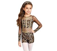 inhzoy Bambini Costume Di Ragazza Di Caverna Per Cavernicola Preistorico | Abbigliamento Ballo Pezzi,Mano Longa In Maglia,Tute Intere Da Circo Per Bambini,Eventi Del Giorno Storico,Festa Maschera